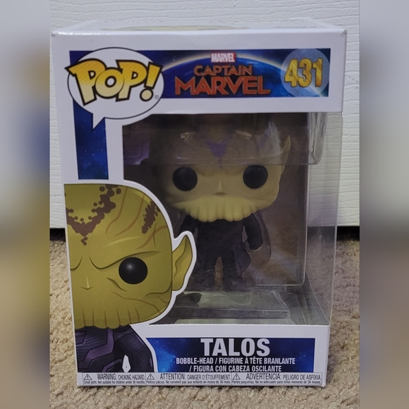 Funko Other - Funko Pop Talos #431 Captain Marvel